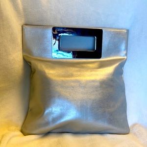 Limited Edition Silver Brand Tote